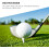4 Sets tragbarer Golf-Teehalter aus Kunststoff 7