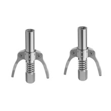 2X 10000 PSI Fettwerkzeug-Kupplung Doppelgriff-Edelstahl-Öleinspritzdüse Hochleistungs-Schnellverschluss NPTI / 8-Fettwerkzeugspitze