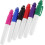 6pcs Golf Ball Line Marker Pens with Triangular Keychain Clips, Permanent Colored Drawing Markers in Red 1