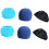 6er-Pack Unisex-Badekappen, leichte Polyester-Badekappen mit elastischem Bund 1