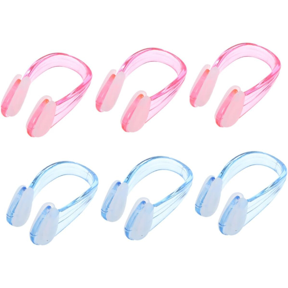 Photos - Other for Swimming HKHBJS 6pcs Silicone Swim Nose Clips Waterproof Swim Nose Plugs 