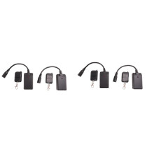 4 Stuks AC 90-240V 3 Pins XLR Afstandsbediening Ontvanger Apparatuur Controller Receptor 400W 500W 900W 1500W Rook Fog Machine