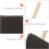 4 polegadas de madeira alça espuma esponja escovas 4pcs conjunto para pintura artesanato e cerâmica 7