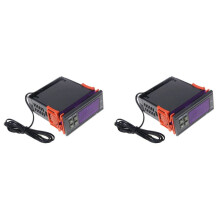 2X LED Digital Temperature Controller STC-1000 AC 110-220V 10A Relay Thermoregulator Thermostat