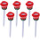 6Pcs Rose Shape Golf Tees Ball Holder Nails Golf Training Tool Practice and On-Course Accessories 1