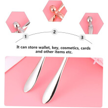 6 cucharas oculares de aleación de zinc, pequeñas, para aliviar la fatiga ocular, herramienta de masaje y belleza.