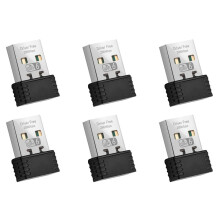 6X Adattatore Wireless WiFi 6 AX286 802.11Ax 2.4GHz Scheda di Rete USB con Driver Gratuito per Computer Win7/10/11 Ricevitore WiFi