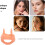 Clips de nariz de natação de silicone de 4pcs 3