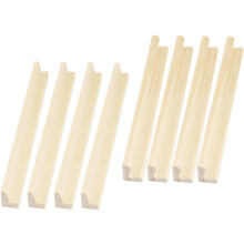 supports à dominos et présentoirs à lettres en bois, 19 cm, supports à dominos multifonctionnels à monter soi-même