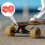 8 τεμάχια κόκκινο PU skateboard αντικραδασμικά μαξιλαράκια σετ απορρόφησης κραδασμών 6