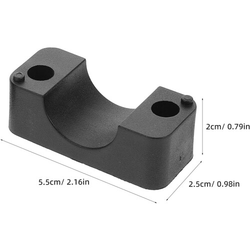Golfvagnsbromsblockset 4 st gummipedalbelägg ersättningssats 1