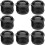 8Pcs Medium Black Kayak Scupper Hole Plugs Rubber Drain Stopper Kit 1