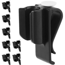 8-teiliges Set Golf-Putter-Klemmenhalter-Organizer aus leichtem Kunststoff, Golfschlägertaschenclip, Schaftklemme