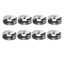 HIFI Audio Speaker Amplifier Shock Absorbing Foot Cone Feet Base Nail Isolation Spikes Stand Pad,8PCS Single Foot Pad