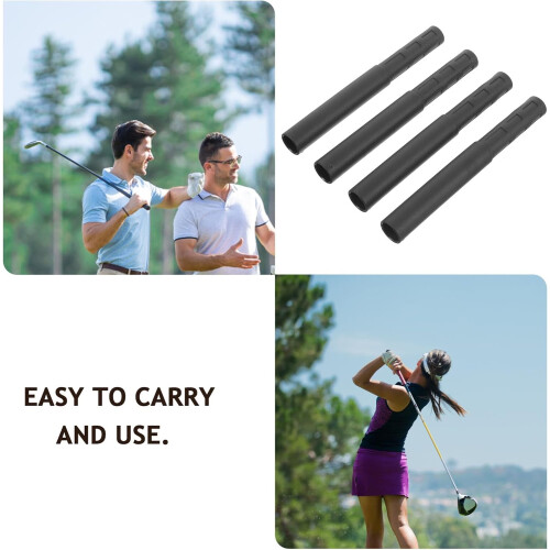 4 st utbytbara golfskaftförlängare i kolfiber, lättviktsputter 2