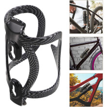 4Pcs Carbon Texture Plastic Bike Water Bottle Holder Cages ABS Lightweight Bicycle Bottle Rack