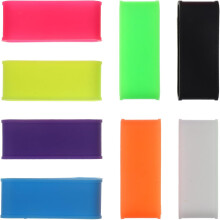 8pcs Silicone Badminton and Tennis Racket Grips Non-Skid Overgrip Protector
