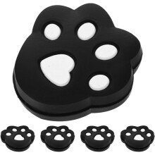 Lot de 5 amortisseurs de vibrations en silicone pour raquettes de tennis - Accessoires faciles à installer