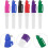 6pcs Golf Ball Line Marker Pens with Triangular Keychain Clips, Permanent Colored Drawing Markers in Red 8