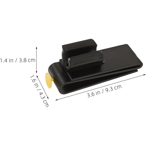 Ensemble de 6 clips pour putter de golf, accessoires de rangement pratiques pour sac de golf 1