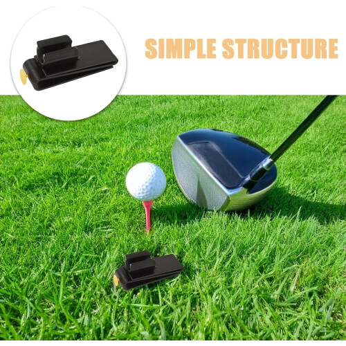 Ensemble de 6 clips pour putter de golf, accessoires de rangement pratiques pour sac de golf 2