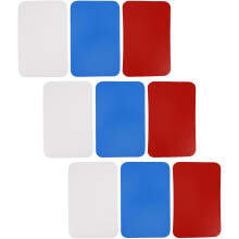 Kit de réparation de 9 pièces pour kayaks gonflables, patchs de réparation étanches en PVC pour trous