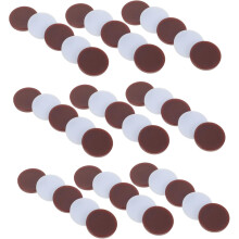 96pcs Two Tone Round Chess Hips Material for Board Games Checkers Family Camping Learning Tools