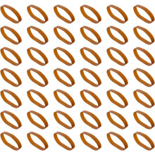 Bandes de retenue de freins de ski en caoutchouc, 50 pièces, circonférence 160 mm x largeur 10 mm, élastiques pour freins de snowboard
