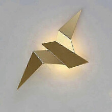 (Coldwhite, Gold) Wall Lamp for Living Room Bedroom Home Stairs Light Bedside Decoration Wall Light Fixtures Modern Led Wall Lamp Nordic Iron Bird