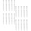 Wood Golf Tees with Scale 100pcs Golf Ball Stands Training Tool for Practice and On-Course Use 1