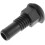 Boat Drain Plug with Filter Screen, Black Plastic Threaded Marine Drainage Outlet Plug 1