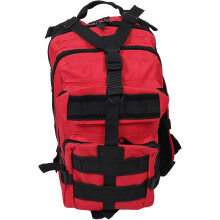 Outdoor Tactical Backpack Red Waterproof Hiking Rucksack Large Capacity Camping Bag