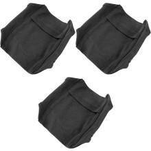 3-teiliges Set schwarzer Lauf-Handy-Beintaschen mit elastischem Band und Wadenhalterung