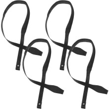 4 Paar Skistock-Handgelenkbänder, breites elastisches Band, verstellbarer Haltegurt