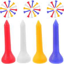 200pcs Plastic Golf Tees Short Plastic Golf Ball Holders for Practice and Tournament Use for Men and Women