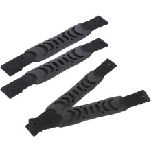 Set di 4 maniglie di trasporto per kayak, in robusto PVC, con impugnatura in morbida fettuccia di nylon.