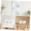 Self Adhesive Mirror Wall Stickers Arrangeable Layout and Flexible Design 8pcs 3