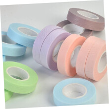 8 Rollen Wimpernisolationsband aus Baumwollstielmaterial für Wimpernverlängerungen und -verpflanzungen