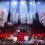 (100x200cm, Red) curtains Shiny Tassel Silver Line String Curtain 5