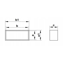 Kanalforbindelse 220x90