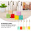 8pcs Colorful Square Message Clips Memo Holders Wrought Iron Note Holders 6