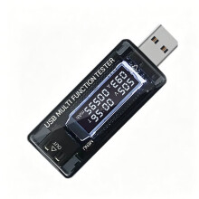 Digital Dispay USB Tester, Current Voltage, Charger Capacity Doctor, Quick Charge, Power Bank Meter, Voltmeter