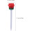 6Pcs Rose Shape Golf Tees Ball Holder Nails Golf Training Tool Practice and On-Course Accessories 2