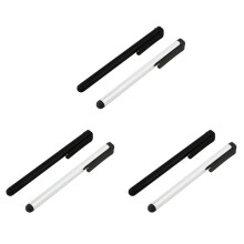 6 X Universal Stylus Pens for /Itouch//Touchscreen Devices 3 Silver 3 Black