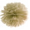 Papirpompon, guld, 35 cm, 1 stk. 1