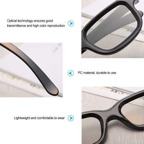 20Pcs Polarized Passive 3D Glasses for Cinema IMIX Screen 1