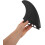 3 PCs Paddleboard Fins Set 5,4 polegadas Surfboard Tail Fins com base para esquerda, meio 4