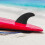 3 PCs Paddleboard Fins Set 5,4 polegadas Surfboard Tail Fins com base para esquerda, meio 5