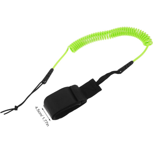 Paddle Board Leash Coiled Leg Ankle Wrist Rope Stand Up Paddleboard Accessory 1