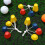 24pcs Mixed Color Rubber Golf Tees Set with 4 Sizes Golf Ball Holders 7